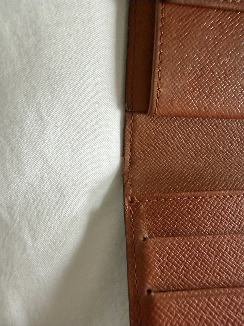 Louis Vuitton Monogram Canvas Continental Wallet in Brown and Gold - Picture 4 of 11